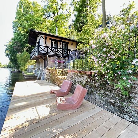 Le Chalet Bucolique Au Bord De L'Eau Olivet  Exterior foto