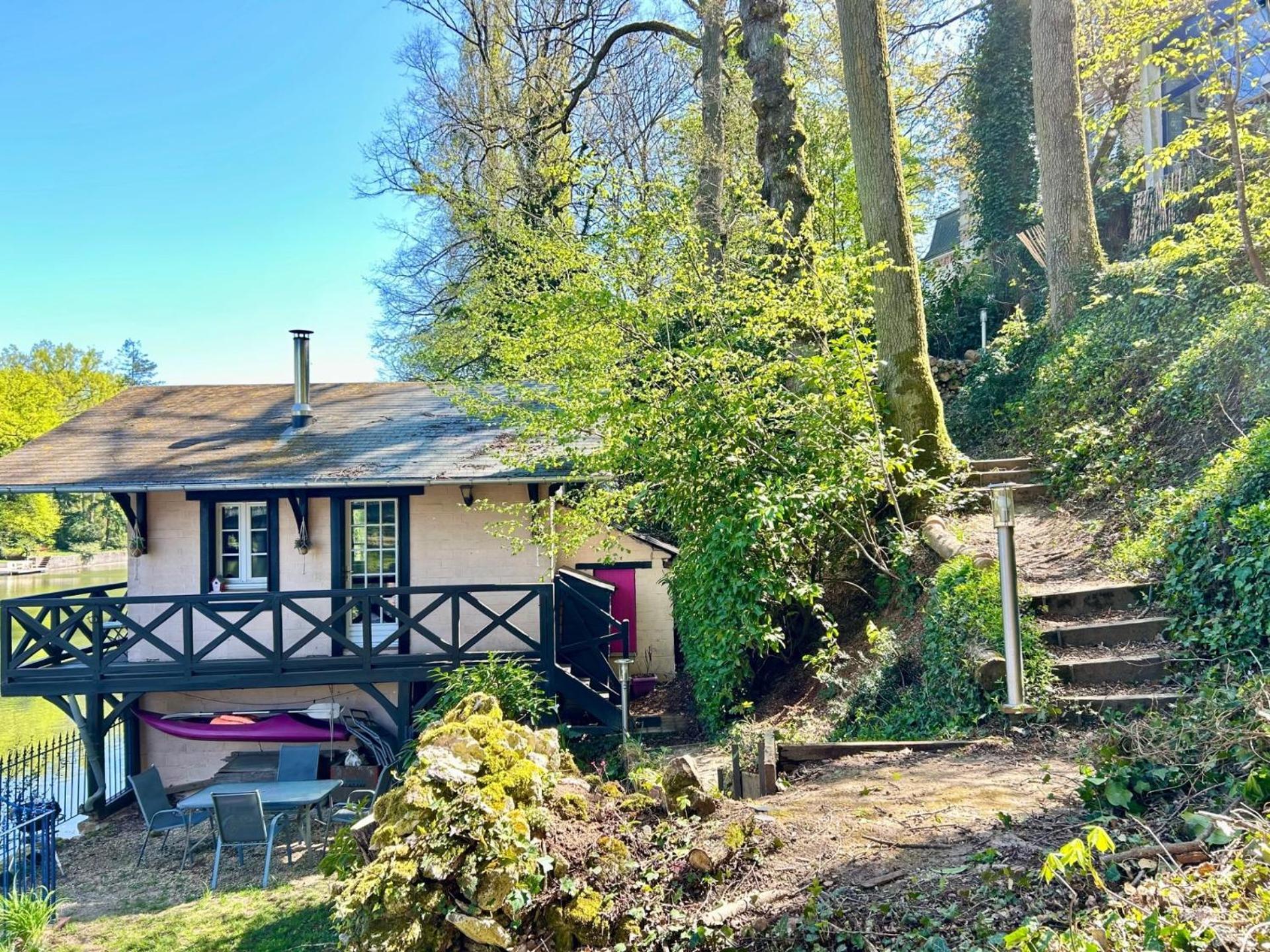 Le Chalet Bucolique Au Bord De L'Eau Olivet  Exterior foto